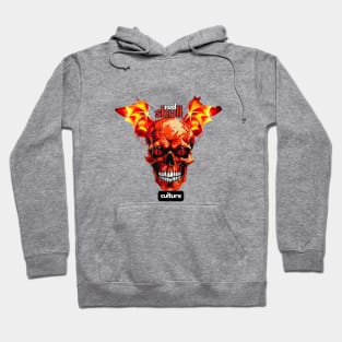 Red Skull Culture, Festival t-shirt, Unisex t-shirt, tees, men's t-shirt, women's t-shirt, summer t-shirt, trendy t-shirt, tees with wings Hoodie